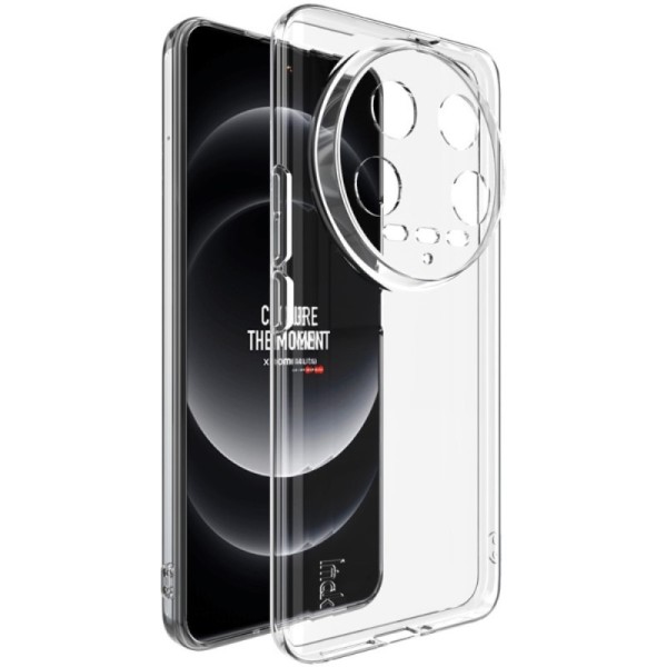 „Imak“ твердый силиконовый (TPU) чехол - прозрачный (Xiaomi 14 Ultra)