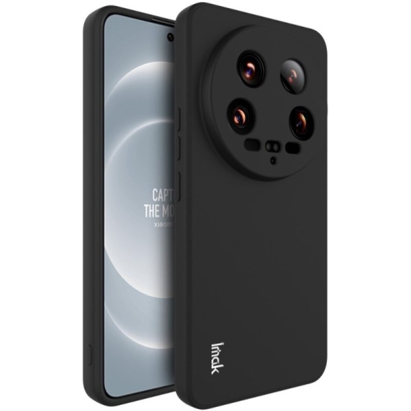 Твердый силиконовый чехол "Imak" (TPU) — черный (Xiaomi 14 Ultra)