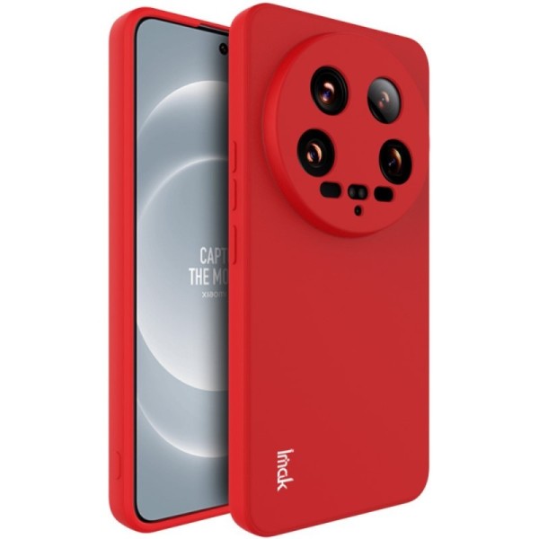 „Imak“ cieta silikona (TPU) apvalks - sarkans (Xiaomi 14 Ultra)