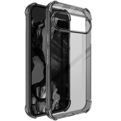 Google Pixel 9 (9 Pro) Imak pastiprinātas aizsardzības cieta silikona (TPU) pelēks vāciņš | Vacins.lv