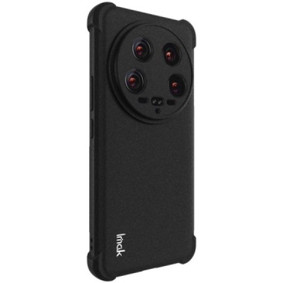 Xiaomi 14 Ultra Imak усиленный твердый силиконовый чехол TPU - чёрный | Vacins.lv