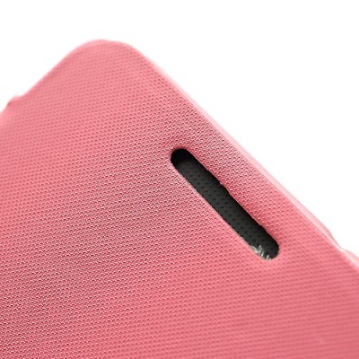 Atverčiamas HTC One M7 rožinis dėklas (Dėkliukas) / Priedai.lt