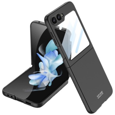 Samsung Galaxy Flip7 FE / Flip6 GKK Creative melns plastika apvalks | vacins.lv