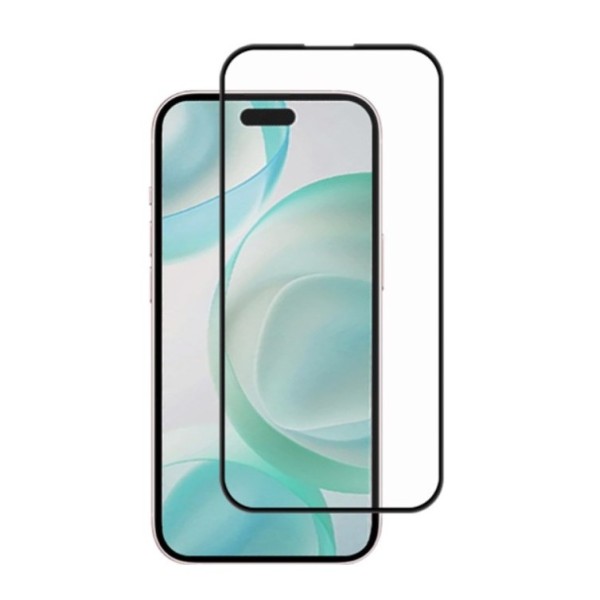 „Mocolo“ 2.5D Tempered Glass ekrāna aizsargstikls 0.26 mm - melns (iPhone 16 Pro)