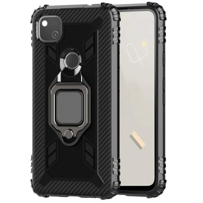 „Kickstand“ Google Pixel 4A усиленная защита – черный, чехол – вставка | Vacins.lv