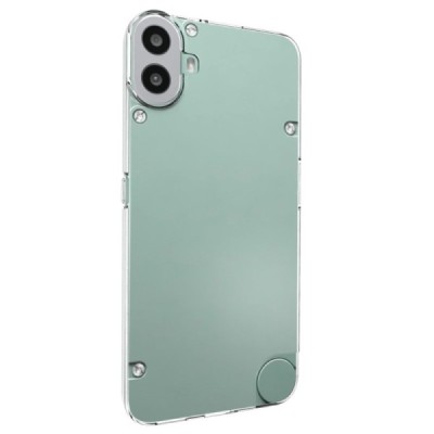 Твердый силиконовый чехол (TPU) для Nothing CMF Phone 1, прозрачный | Vacins.lv