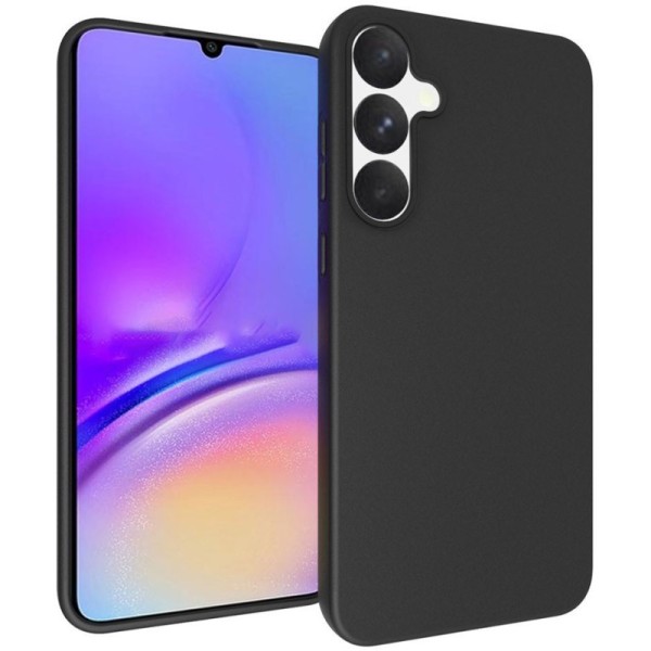 Твердый силиконовый чехол (TPU) - чёрный (Galaxy A35)