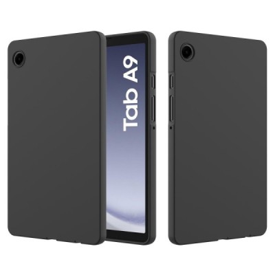 Samsung Galaxy Tab A9 Shell TPU твердый силиконовый чехол - чёрный | Vacins.lv