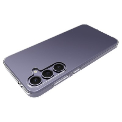 Твердый силиконовый чехол (TPU) для Samsung Galaxy S24 FE (SM-S721), прозрачный | Vacins.lv