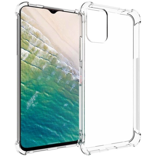 Усиленный твердый силиконовый чехол (TPU) - прозрачный (Nokia C32)