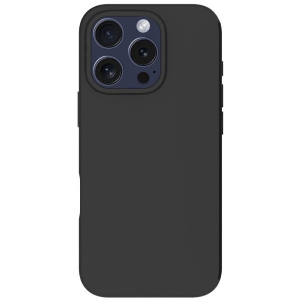 Твердый силиконовый чехол (TPU) - чёрный (Apple iPhone 16 Pro Max)