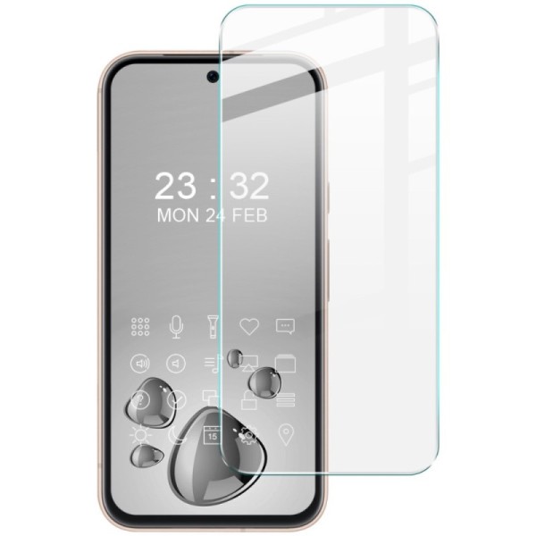 "Imak" Tempered Glass (nepilnīgi aizsedzams) ekrāna aizsargstikls 0.3 mm - dzidrs (Pixel 8A)