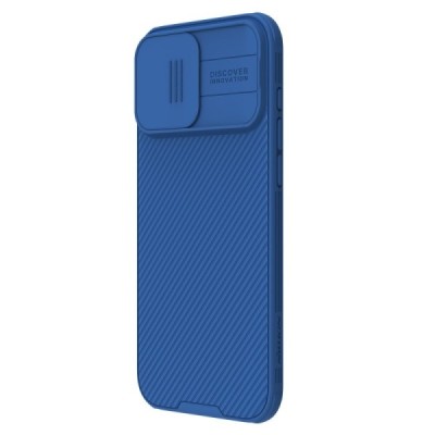 Apple iPhone 16 Pro "Nillkin" CamShield Pro Magnetic синий чехол | Vacins.lv