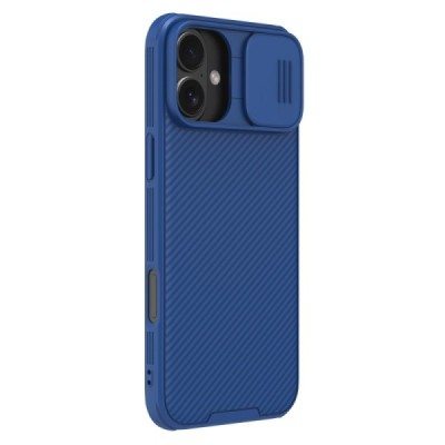 Apple iPhone 16  "Nillkin" CamShield Pro Magnetic синий чехол | Vacins.lv