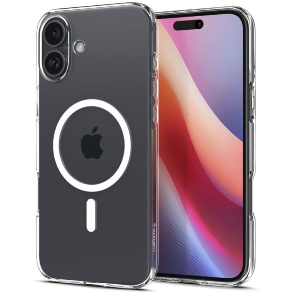 "Spigen" Liquid Crystal MagFit чехол - прозрачный (iPhone 16)