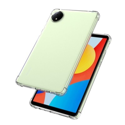 Xiaomi Redmi Pad SE 4G 8.7 усиленная защита, прозрачный чехол из твердого силикона и TPU - задняя часть | Vacins.lv