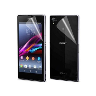 Sony Xperia Z1 „ISME“ aizsargplēves ekrānam un aizmugurējai daļai - dzidras / Vacins.lv