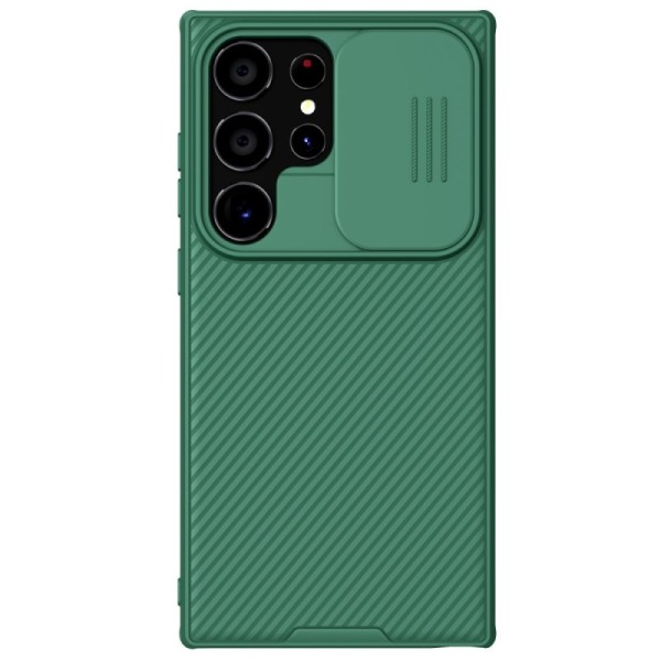 "Nillkin" CamShield Pro apvalks - zaļš (Galaxy S24 Ultra)