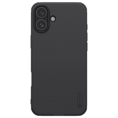 Apple iPhone 16 Plus "Nillkin" Frosted Shield Pro Magnetic melns apvalks | vacins.lv