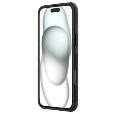 Apple iPhone 16 Plus  "Nillkin" Frosted Shield Pro Magnetic чёрный чехол | Vacins.lv