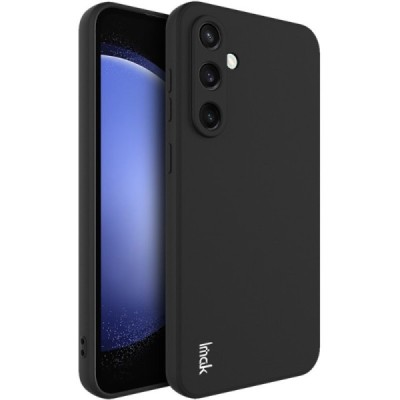 Твердый силиконовый чехол "Imak" (TPU) для Samsung Galaxy S24 FE, черного цвета | Vacins.lv