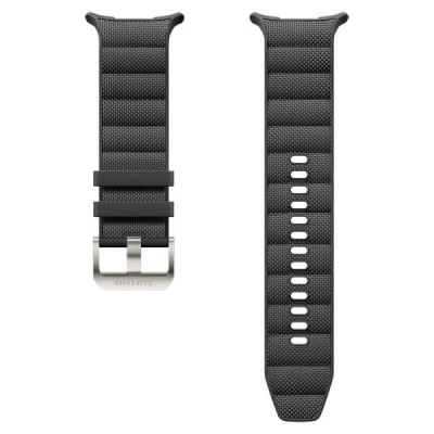 Samsung Galaxy Watch Ultra PeakForm viedā pulksteņa cietā silikona (TPU) siksniņa - pelēks | Vacins.lv