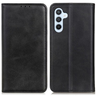 Samsung Galaxy S24 FE "Split" sērijas melns atvērams maciņš, maks | Vacins.lv