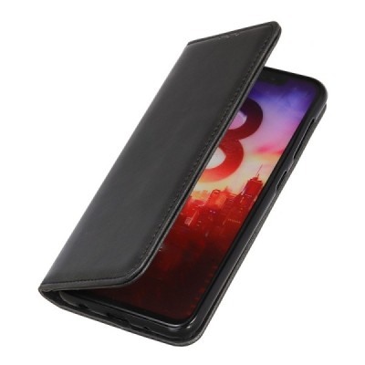Xiaomi Redmi 13C / 13R 5G / Poco C65 4G / Poco M6 5G "Split" sērijas melns atvērams maciņš, maks | Vacins.lv