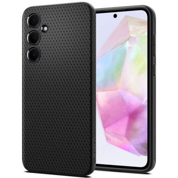 "Spigen" Liquid Air чехол - чёрный (Galaxy A35)