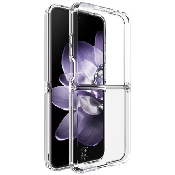 "Imak" cieta silikona (TPU) apvalks - dzidrs (Xiaomi Mix Flip 5G)