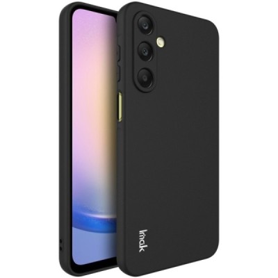 Твердый силиконовый чехол "Imak" (TPU) для Samsung Galaxy A16, черного цвета | Vacins.lv
