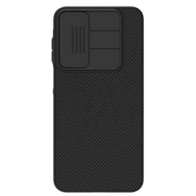 Samsung Galaxy A16 "Nillkin" CamShield Pro чёрный чехол с защитной крышкой для камеры | Vacins.lv