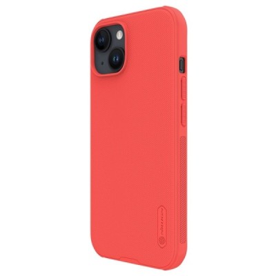 Apple iPhone 15 „Nillkin“ Frosted Shield Pro красный чехол | Vacins.lv