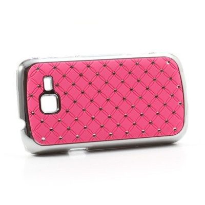 Samsung Galaxy Trend II S7570 elegants rozs  futrālis ar spīduļiem / Vacins.lv