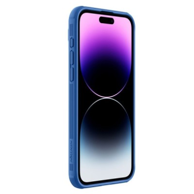 Apple iPhone 15 Pro Max „Nillkin“ CamShield Pro Magnetic zils apvalks | vacins.lv