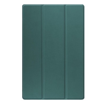 Samsung Galaxy Tab S10 Ultra, S9 Ultra, S8 Ultra открываемый черный кожаный чехол - книжка | Vacins.lv