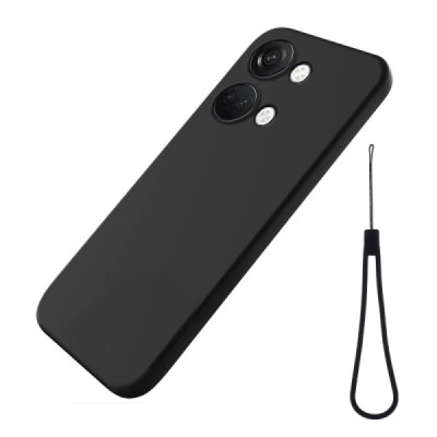 OnePlus Nord 3 Shell cieta silikona (TPU) apvalks - melns | vacins.lv