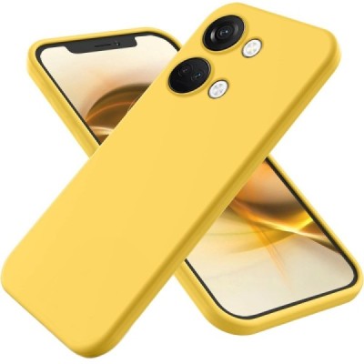 OnePlus Nord 3 Shell cieta silikona (TPU) apvalks - dzeltens | vacins.lv