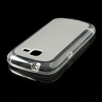 Samsung Galaxy Trend II S7570 kieto silikono tpu skaidrus (permatomas) dėklas - nugarėlė / Priedai.lt