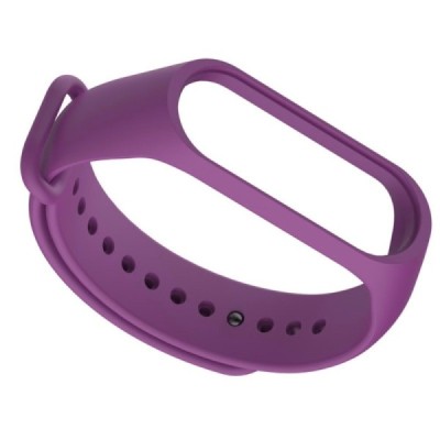 Viedā pulksteņa Xiaomi Mi Band 4 cietā silikona (TPU) siksniņa - bordo | Vacins.lv
