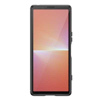 Sony Xperia 5 V „Carbon“ (TPU) твердый силиконовый чехол - чёрный | Vacins.lv