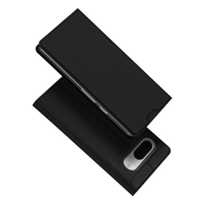 „Dux Ducis“ Skin serijos Google Pixel 8 черный кожаный чехол-книжка | Vacins.lv