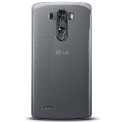 LG G3 S D722 dzidrs (caurspīdīgs) cieta silikona TPU pasaulē planākais apvalks / Vacins.lv