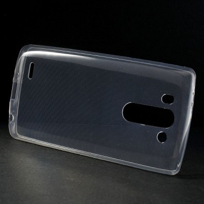LG G3 S D722 dzidrs (caurspīdīgs) cieta silikona TPU pasaulē planākais apvalks / Vacins.lv
