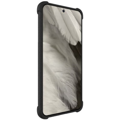 Google Pixel 8 Pro Imak pastiprinātas aizsardzības cieta silikona (TPU) melns vāciņš | Vacins.lv