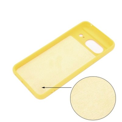 Google Pixel 8 Shell (TPU) твердый силиконовый чехол - жёлтый | Vacins.lv