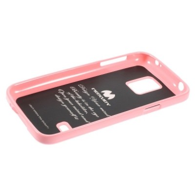 Samsung Galaxy S5 mini G800 Mercury rozs cieta silikona (TPU) futrālis / Vacins.lv