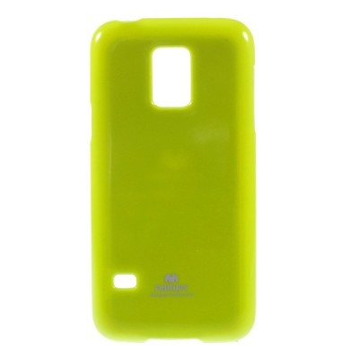 Samsung Galaxy S5 mini G800 Mercury zaļš cieta silikona (TPU) futrālis / Vacins.lv