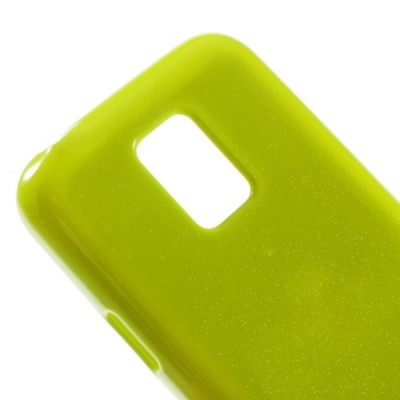 Samsung Galaxy S5 mini G800 Mercury zaļš cieta silikona (TPU) futrālis / Vacins.lv