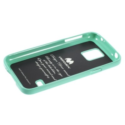 Samsung Galaxy S5 mini G800 Mercury piparmētru cieta silikona (TPU) futrālis / Vacins.lv